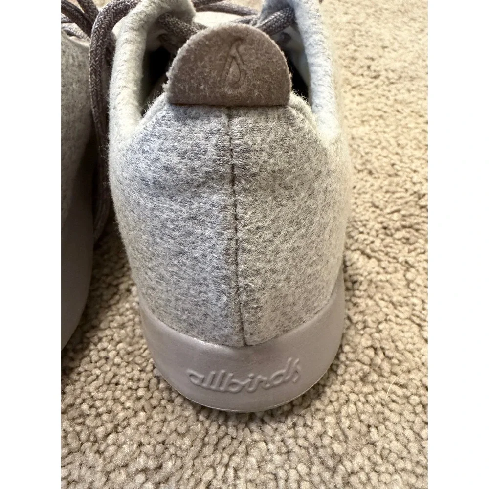 Allbirds Women Wool Runners‎ Grey Heather Merino Wool Sneakers Shoes Size W8